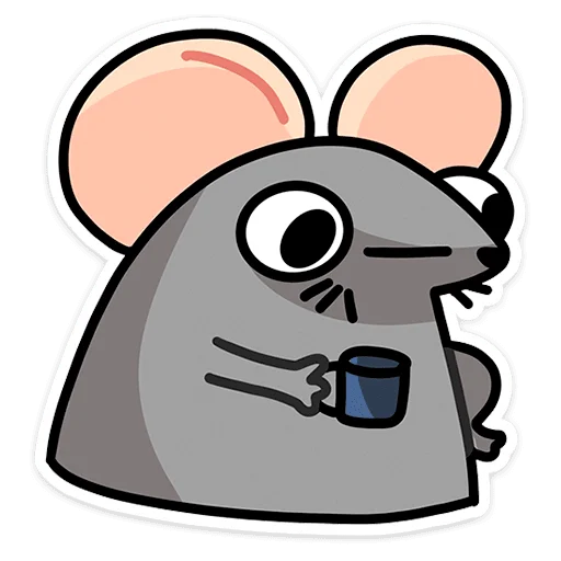 ☕️ Стикер «Крис» для Telegram