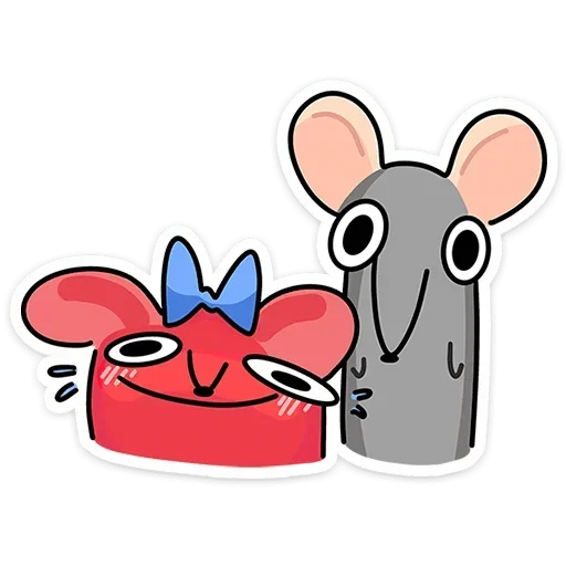☺ Стикер «Крис и Кристина» для Telegram
