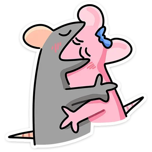 😘 Стикер «Крис и Кристина» для Telegram