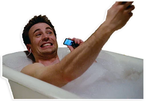 😚 Стикер «Chris Evans Emotions» для Telegram