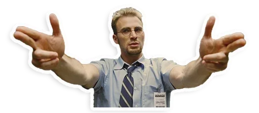 🤪 Стикер «Chris Evans Emotions» для Telegram