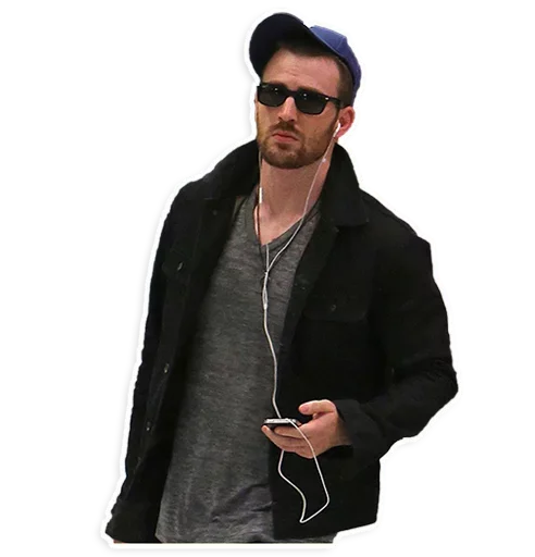 😙 Стикер «Chris Evans Emotions» для Telegram