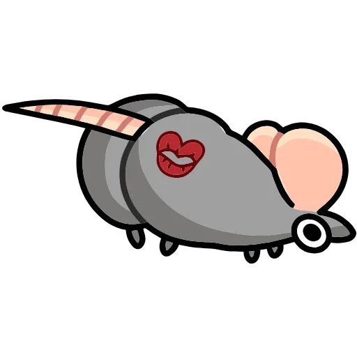 🍑 Эмодзи «Крис, Кристина и Крысюк» для Telegram