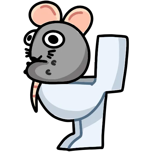 🚽 Эмодзи «Крис, Кристина и Крысюк» для Telegram