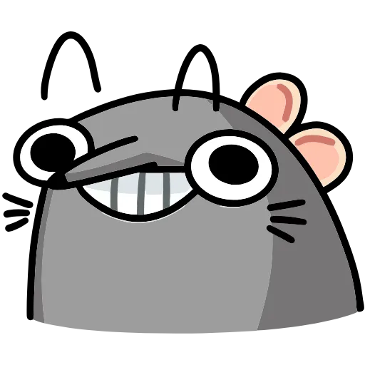 ☺️ Эмодзи «Крис, Кристина и Крысюк» для Telegram