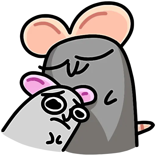 🤗 Эмодзи «Крис, Кристина и Крысюк» для Telegram