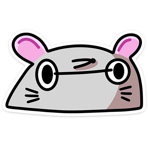😐 Стикер «Крис, Кристина и Крысюк» для Telegram