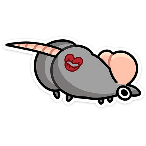 💋 Стикер «Крис, Кристина и Крысюк» для Telegram