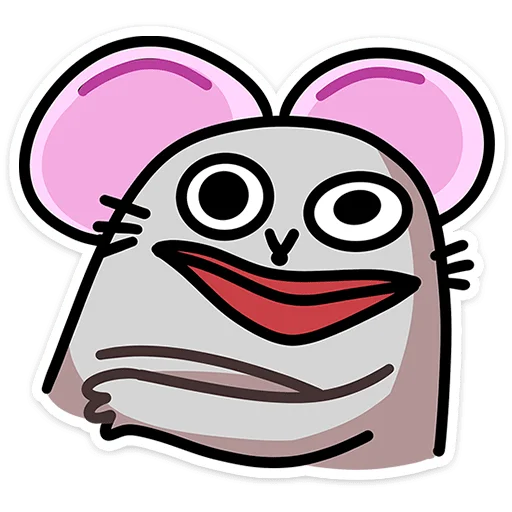 💄 Стикер «Крис, Кристина и Крысюк» для Telegram