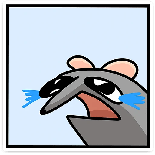 Стикерпак Крис, Кристина и Крысюк для Telegram