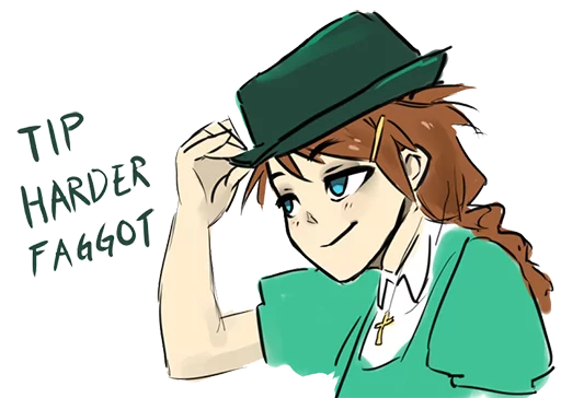 😀 Стикер «Christ-chan» для Telegram