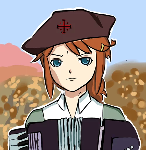 ☦️ Стикер «Christ-chan» для Telegram