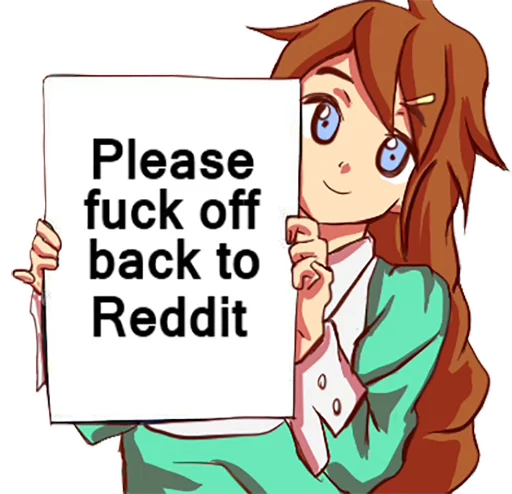 👌 Стикер «Christ-chan» для Telegram