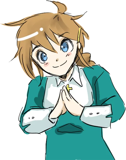 😇 Стикер «Christ-chan» для Telegram