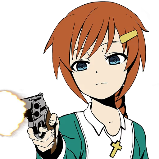 💥 Стикер «Christ-chan» для Telegram