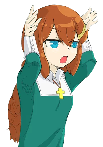 🙌 Стикер «Christ-chan» для Telegram