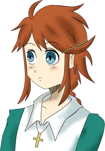 😳 Стикер «Christ-chan» для Telegram