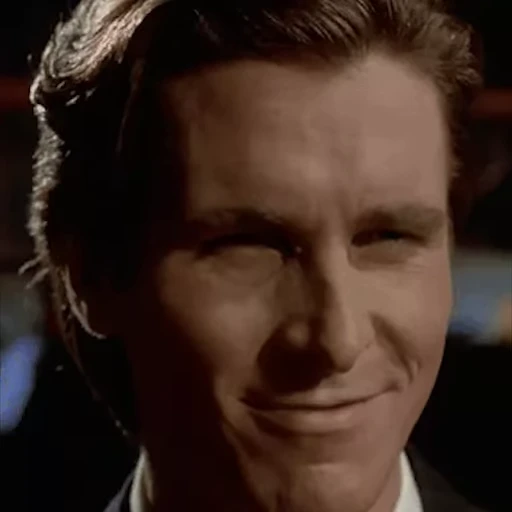 😏 Стикер «Christian Bale» для Telegram