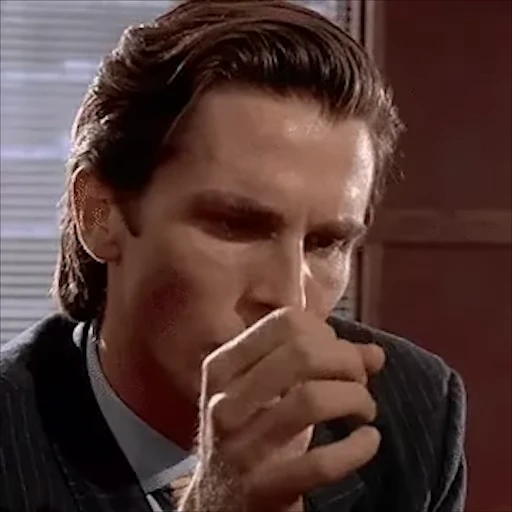 🤨 Стикер «Christian Bale» для Telegram