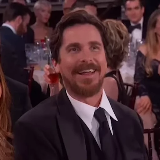 👏 Стикер «Christian Bale» для Telegram