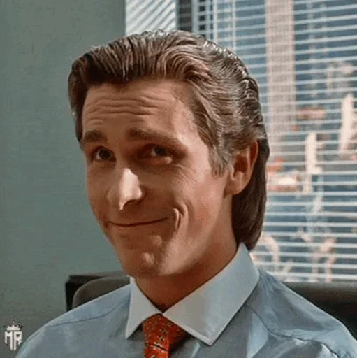 ☕️ Стикер «Christian Bale» для Telegram