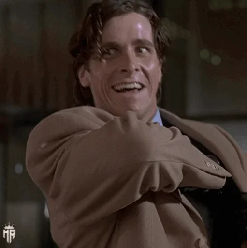 ☕️ Стикер «Christian Bale» для Telegram