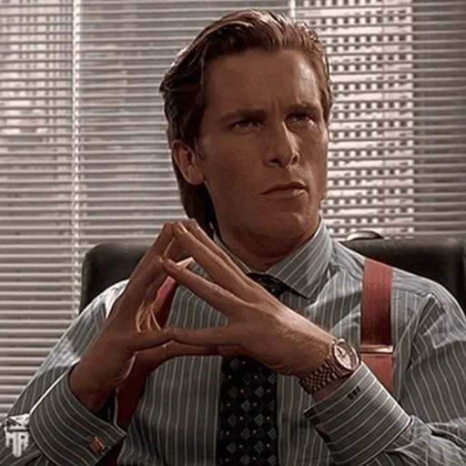☕️ Стикер «Christian Bale» для Telegram