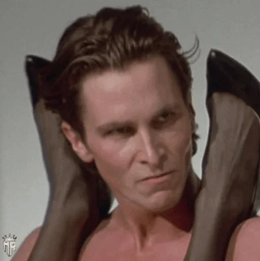 ☕️ Стикер «Christian Bale» для Telegram