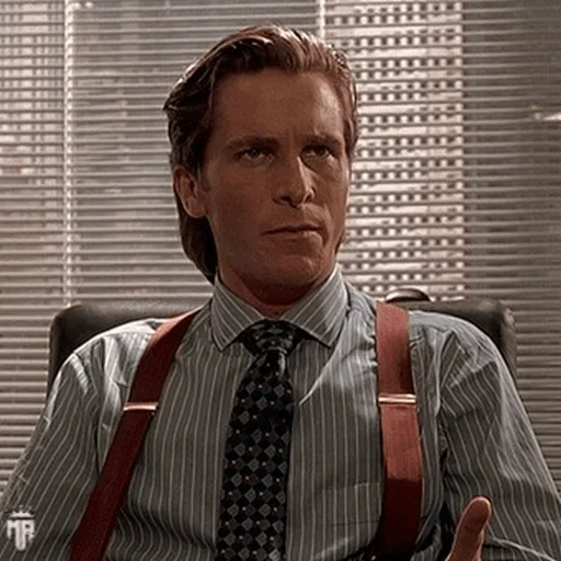 ☕️ Стикер «Christian Bale» для Telegram