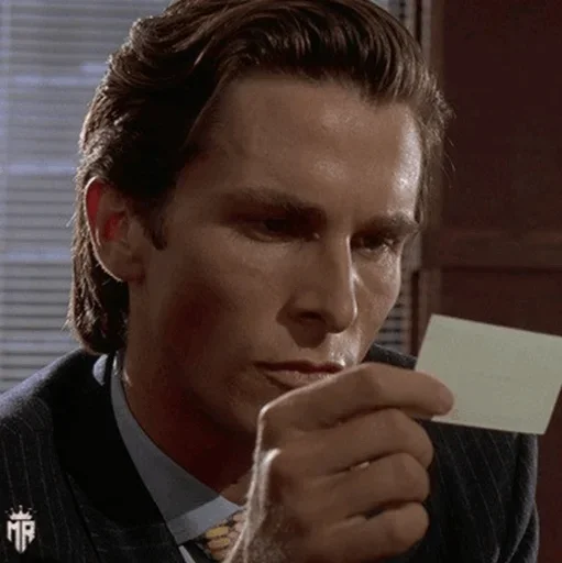 ☕️ Стикер «Christian Bale» для Telegram