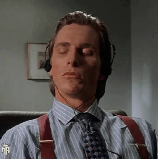 ☕️ Стикер «Christian Bale» для Telegram