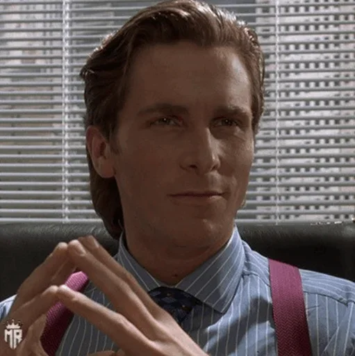 ☕️ Стикер «Christian Bale» для Telegram