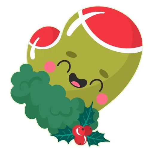 Стикер 19 🎁 Christmas emoji
