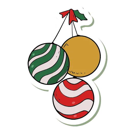 Стикер 7 🎁 Christmas emoji