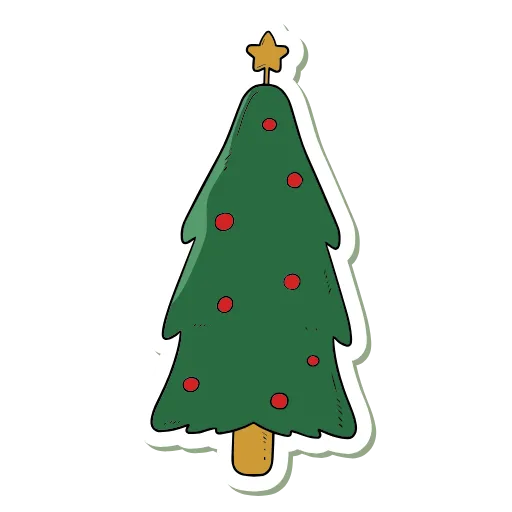 Стикер 3 🎁 Christmas emoji