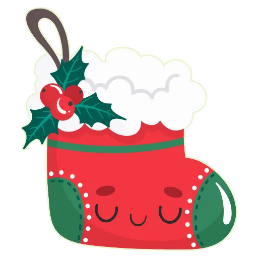 Стикер 18 🎁 Christmas emoji