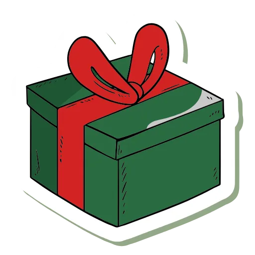 Стикер 5 🎁 Christmas emoji