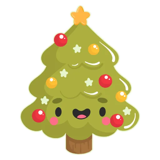 Стикер 22 🎁 Christmas emoji
