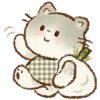 Стикер 14 🐻 милые зайки, мишки, котики и фигурки