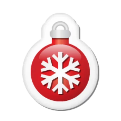 ❄ Стикер «Emoji Christmas» для Telegram