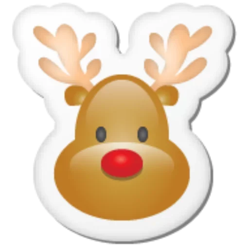 🦌 Стикер «Emoji Christmas» для Telegram