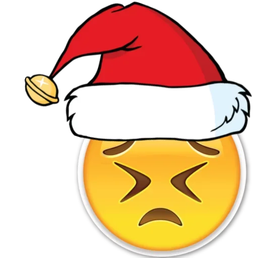 😣 Стикер «Emoji Christmas» для Telegram