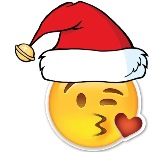 😘 Стикер «Emoji Christmas» для Telegram