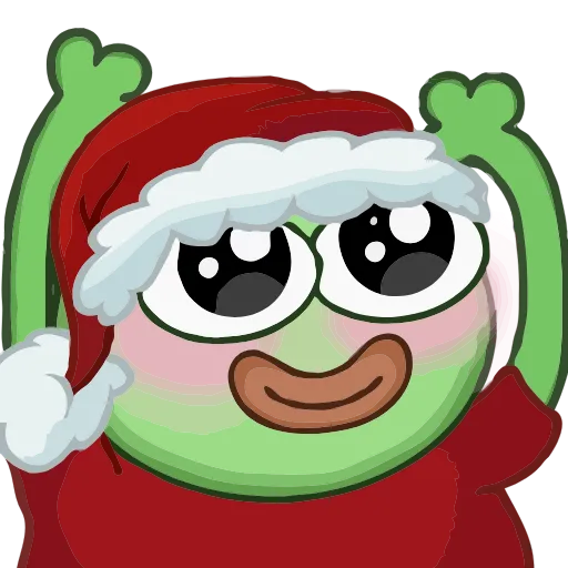 🎅 Эмодзи «Christmas Pepe Новогодний Пепе» для Telegram