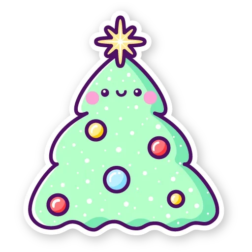 🎄 Стикер «Christmas Time» для Telegram