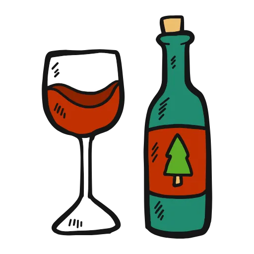 🍷 Эмодзи «Christmas» для Telegram