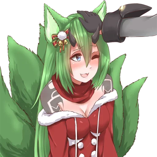 👋 Стикер «Christmas Anime» для Telegram