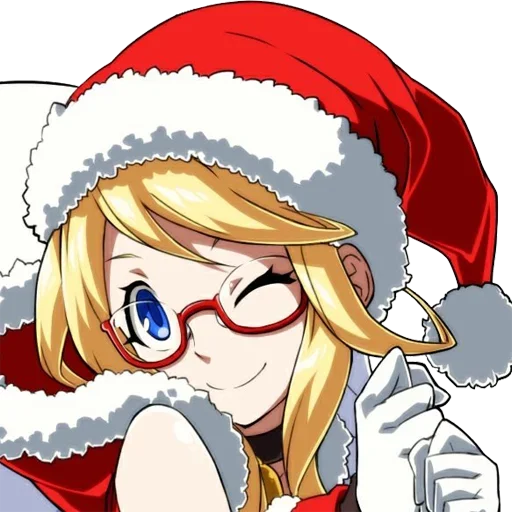 👓 Стикер «Christmas Anime» для Telegram
