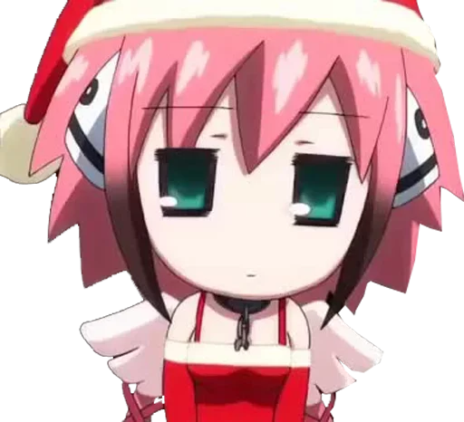 👀 Стикер «Christmas Anime» для Telegram
