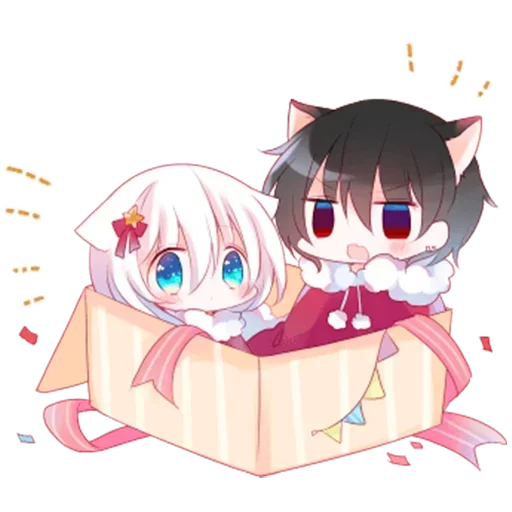 🎁 Стикер «Christmas Anime» для Telegram